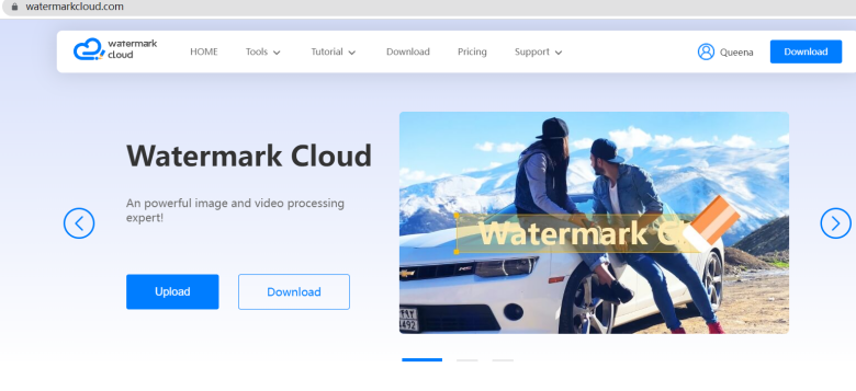 Click Upload
