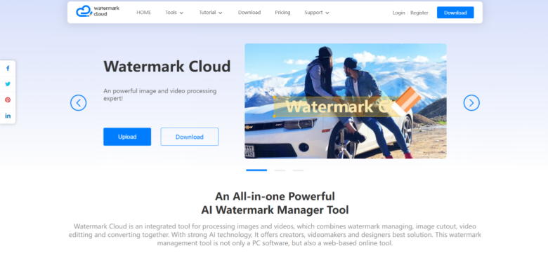 Watermark Cloud website