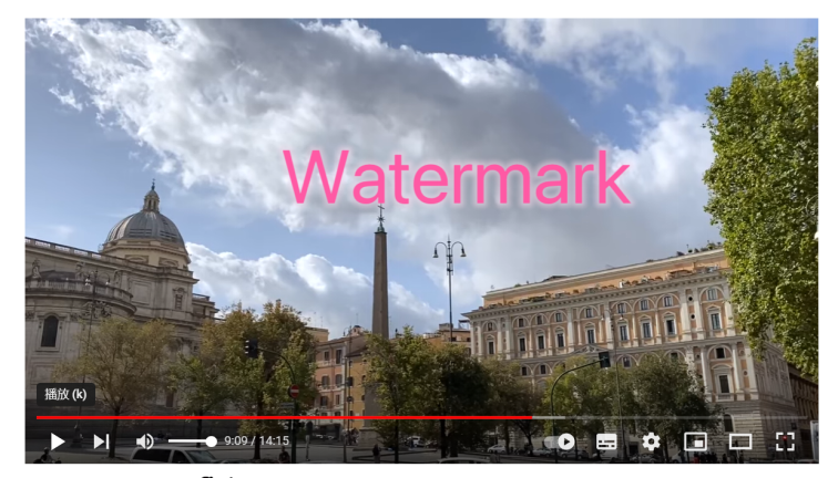 Popular Method of Removing Watermarks from Video