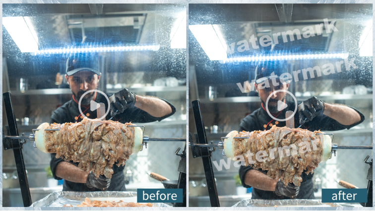 Add watermark to video