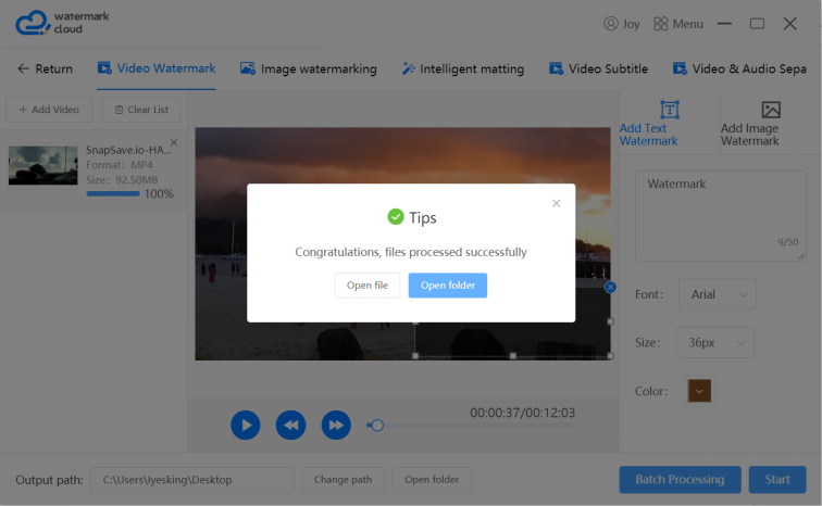 Create new video