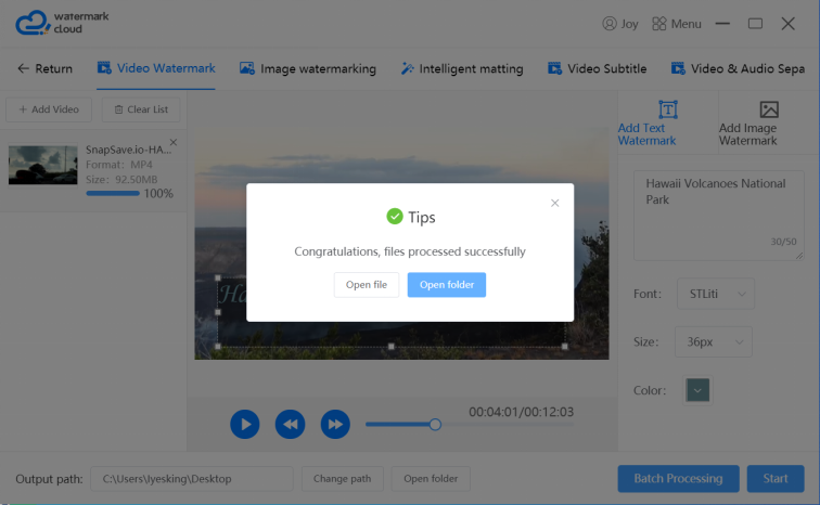 Create new video
