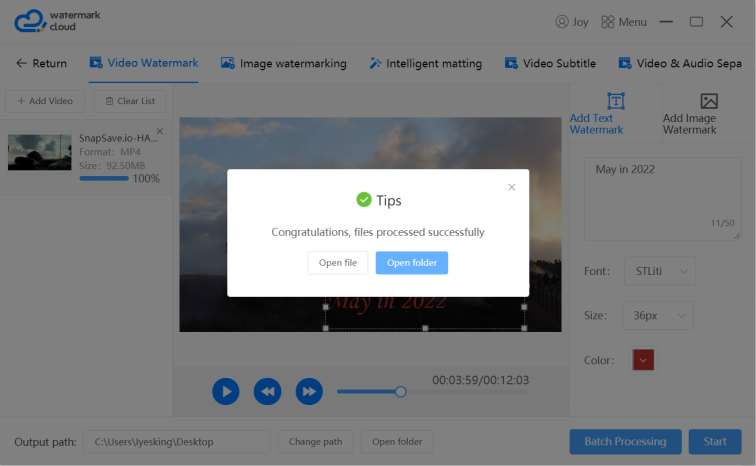 Create new video