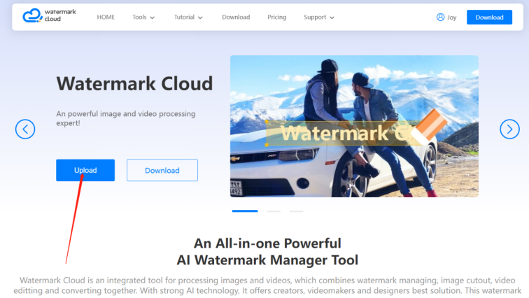 Watermark Cloud official website
