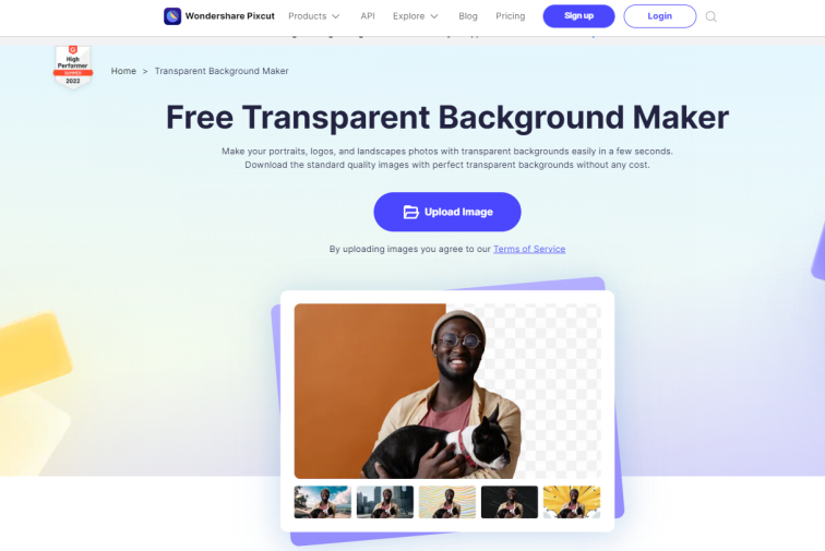 Free transparent background maker