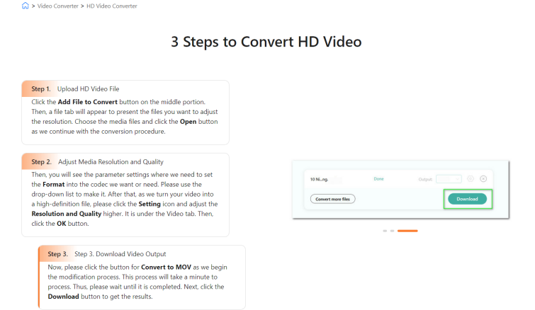 How to convert video format
